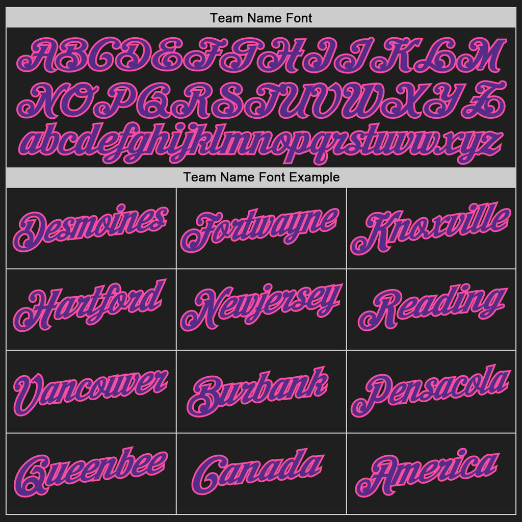 Custom Stitched Black Purple-Pink 3D Pattern Design Abstract Brush Stroke Sports Pullover Sweatshirt Hoodie