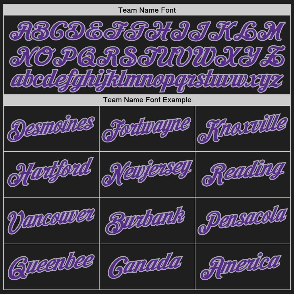 Custom Stitched Black Purple-Gray 3D Pattern Design Abstract Brush Stroke Sports Pullover Sweatshirt Hoodie