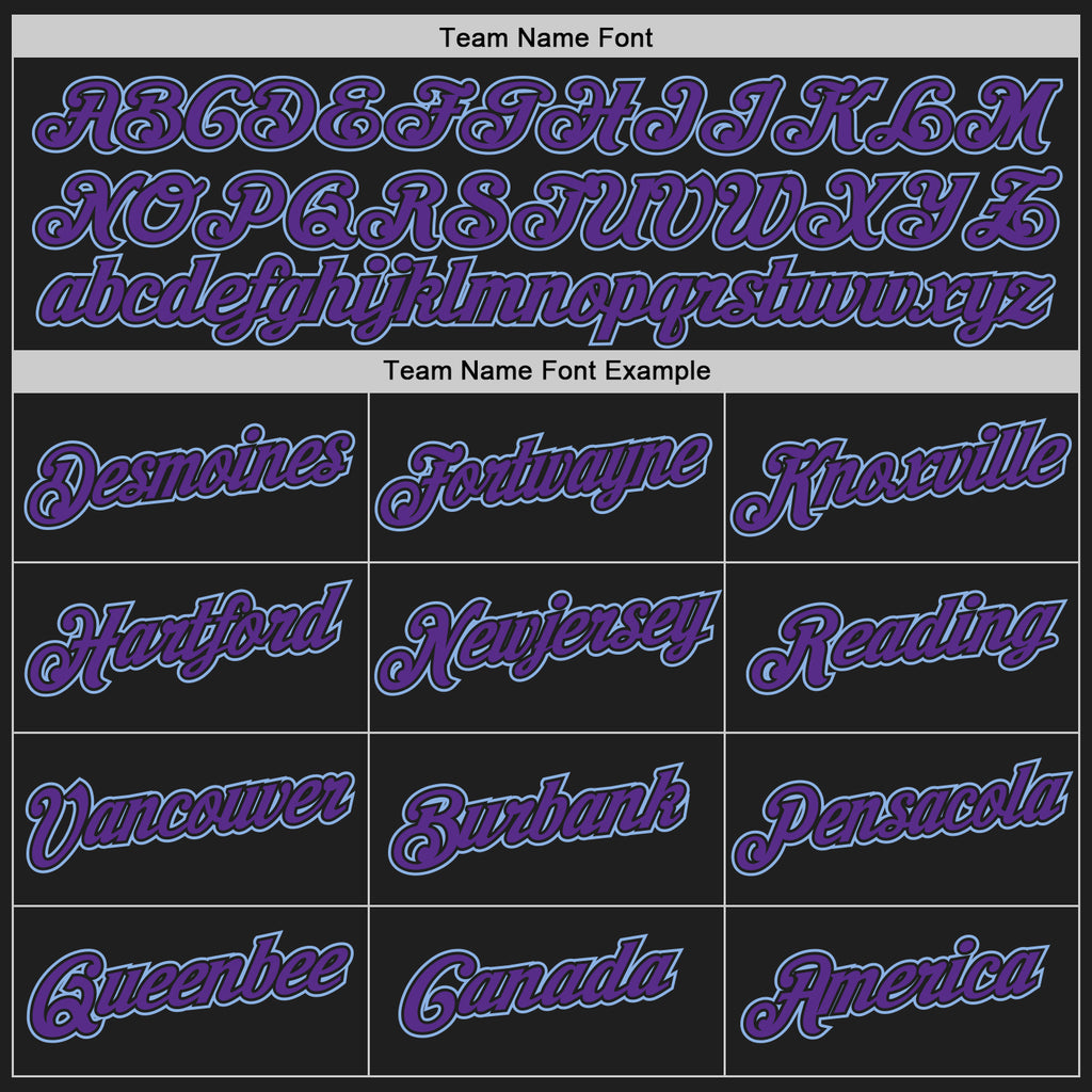 Custom Stitched Black Purple-Light Blue 3D Pattern Design Abstract Brush Stroke Sports Pullover Sweatshirt Hoodie