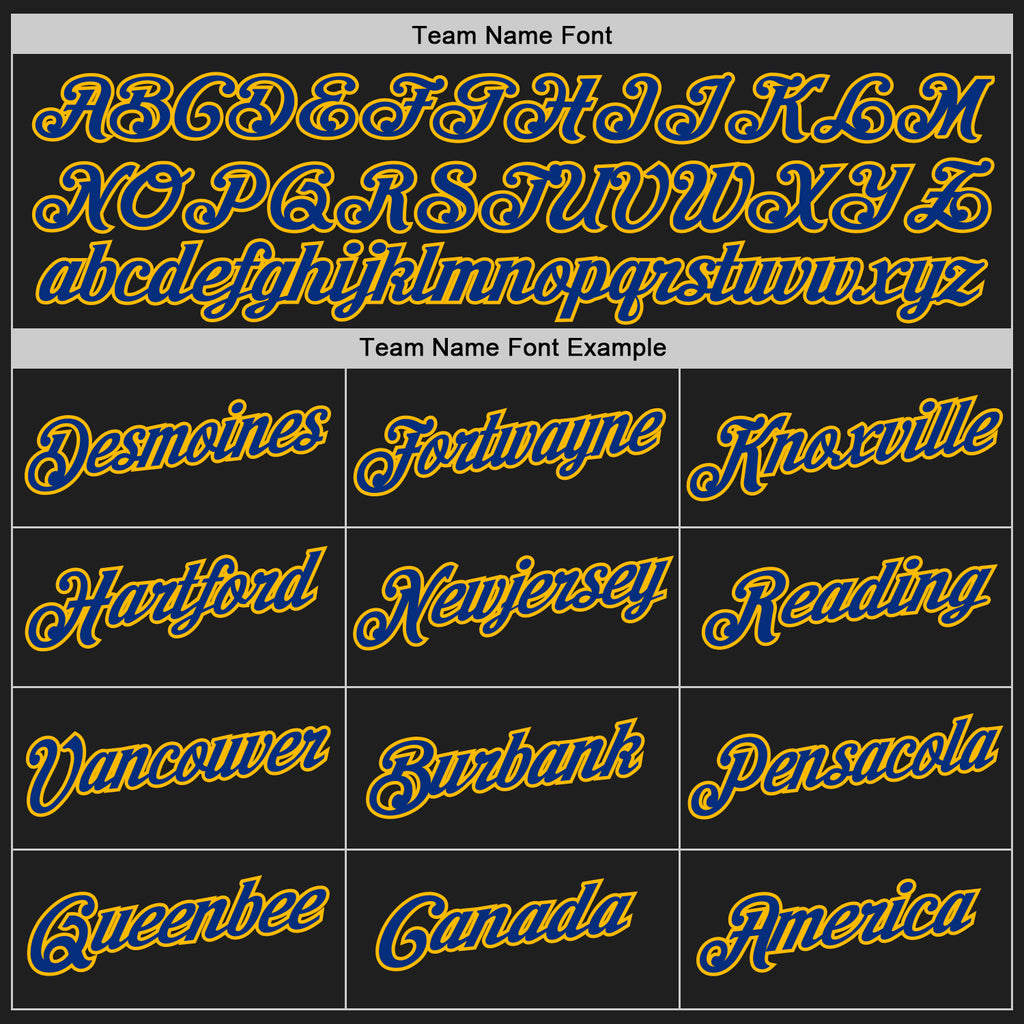 Custom Stitched Black Royal-Gold 3D Pattern Design Abstract Brush Stroke Sports Pullover Sweatshirt Hoodie
