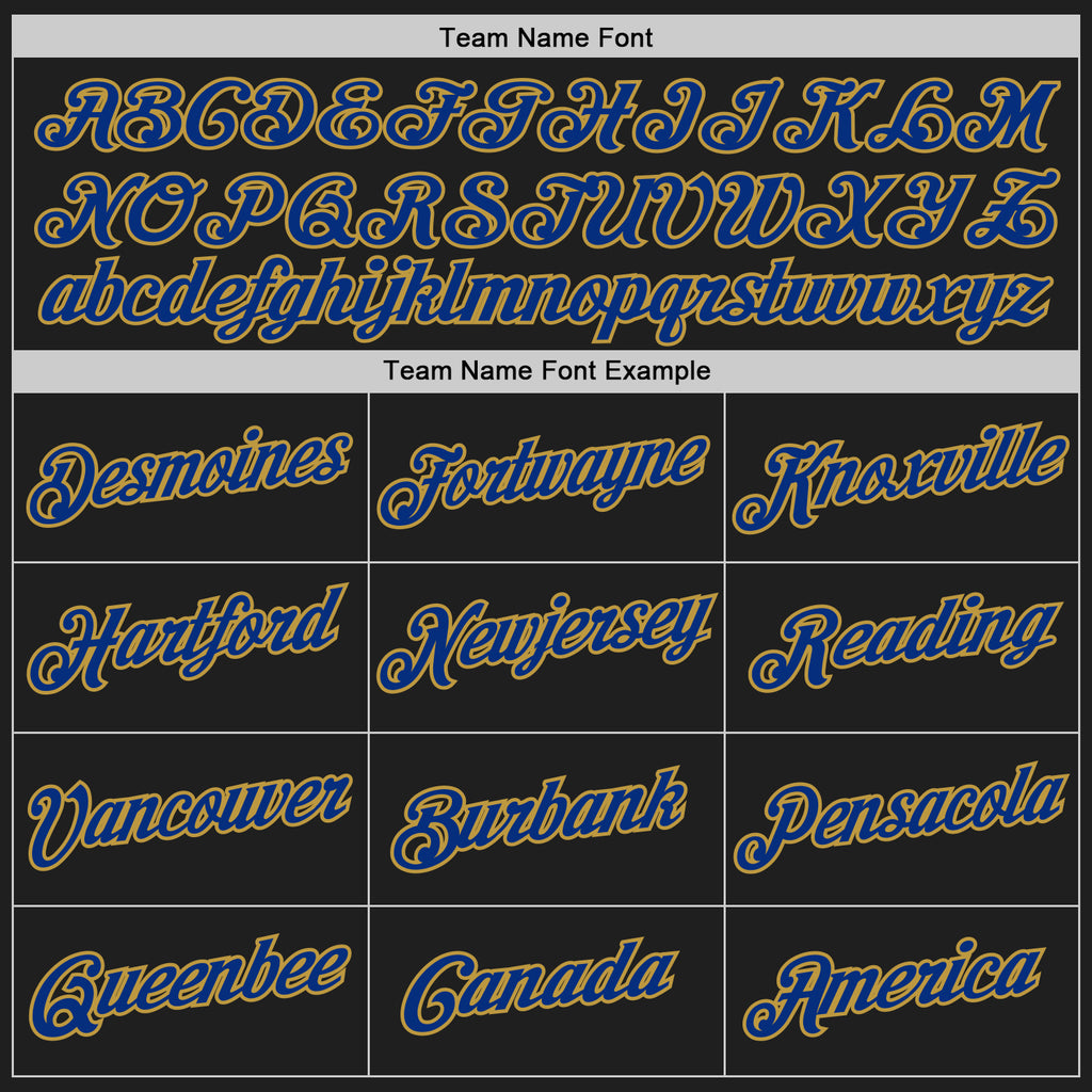 Custom Stitched Black Royal-Old Gold 3D Pattern Design Abstract Brush Stroke Sports Pullover Sweatshirt Hoodie