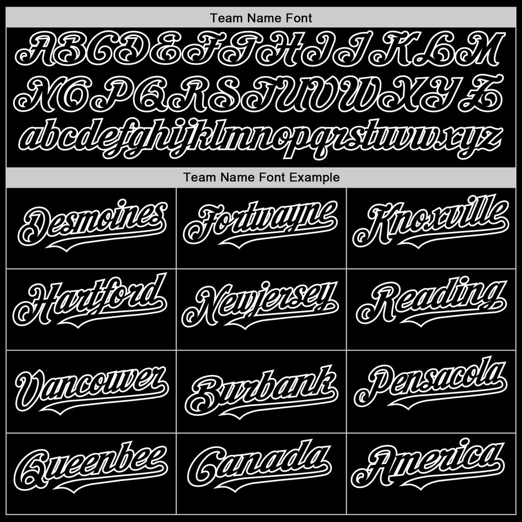 Custom Black White 3D Urban City Edition Sports Authentic Baseball Jersey