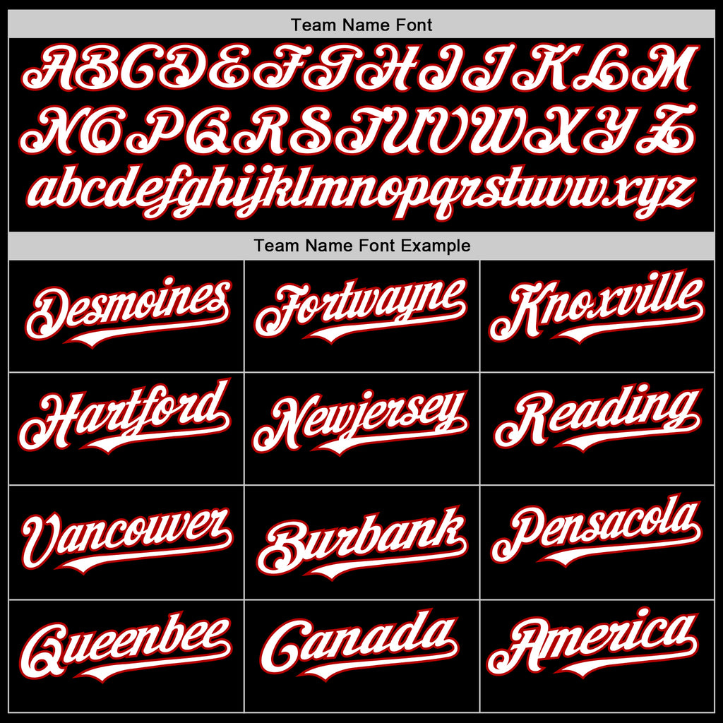 Custom Black White Pinstripe Red Authentic Sleeveless Baseball Jersey