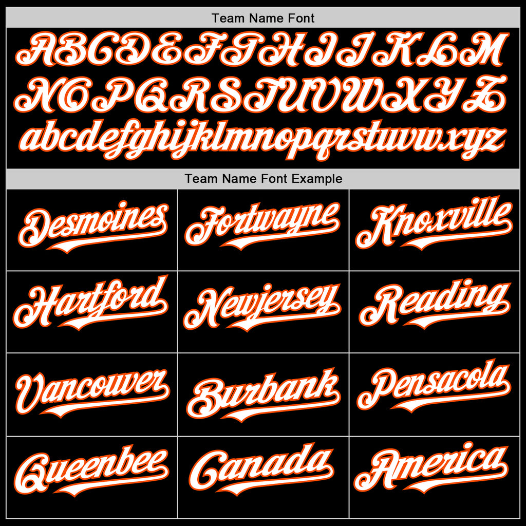 Custom Black White Pinstripe Orange Authentic Sleeveless Baseball Jersey