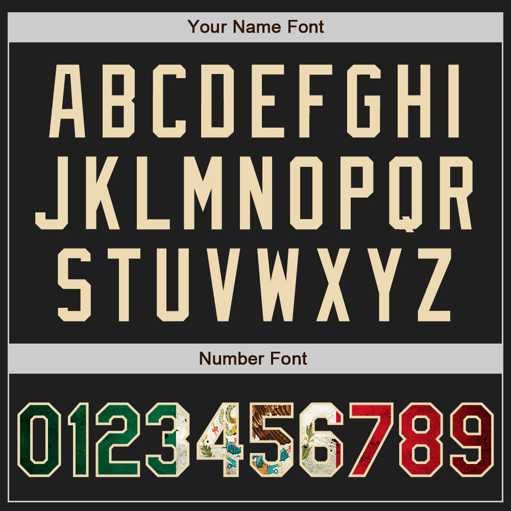 Custom Stitched Black Vintage Mexican Flag-Cream Baseball Pullover Sweatshirt Hoodie