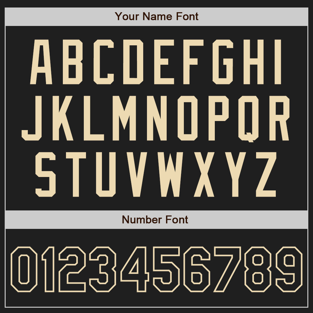 Custom Stitched Black Cream Baseball Pullover Sweatshirt Hoodie