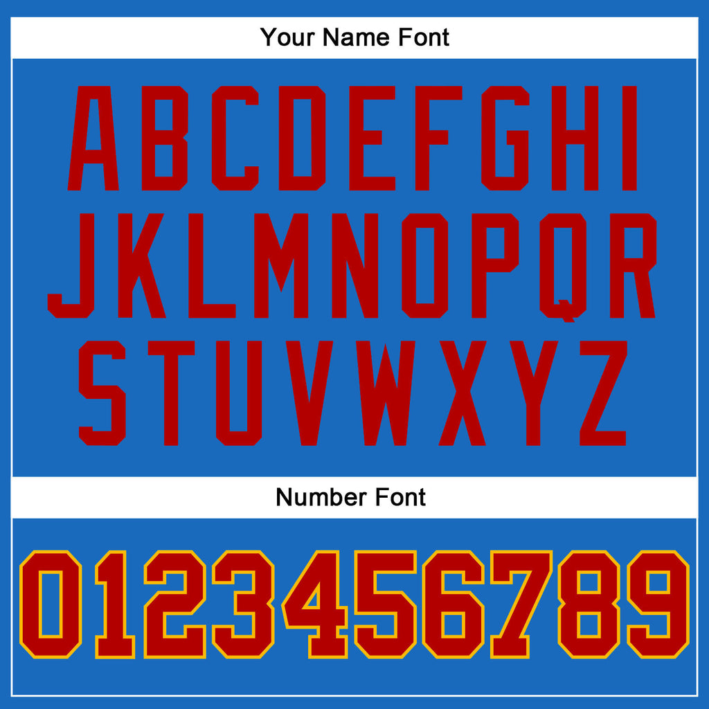Custom Blue Red-Gold Authentic Throwback Basketball Jersey