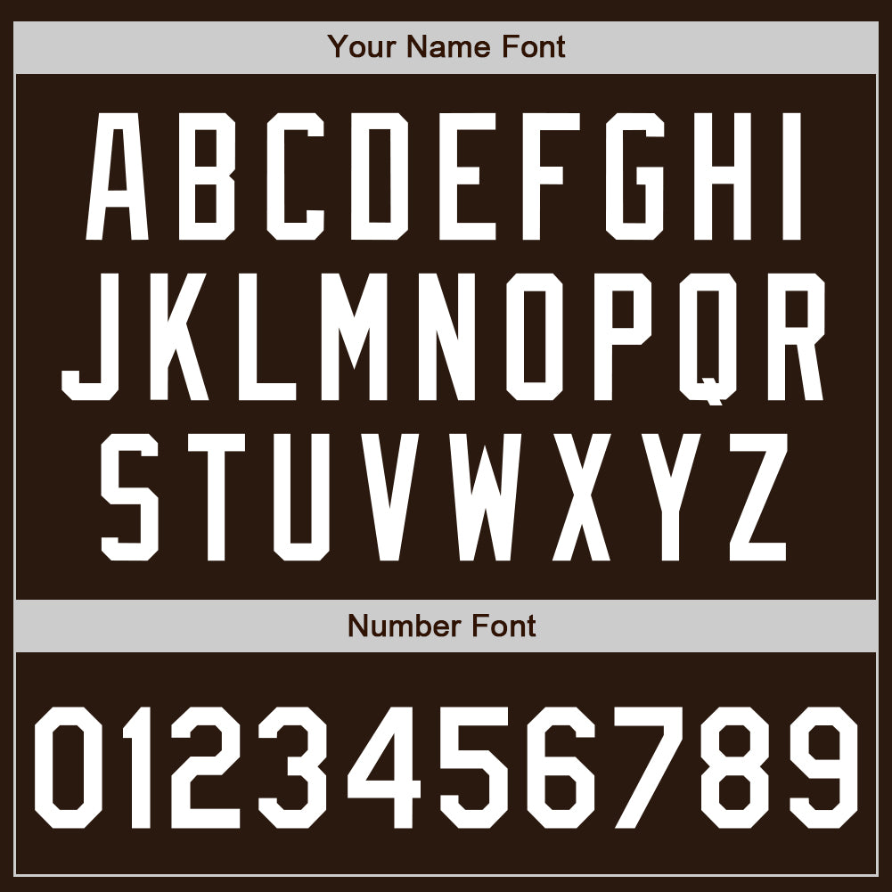 Custom Stitched Brown White-Brown Baseball Pullover Sweatshirt Hoodie