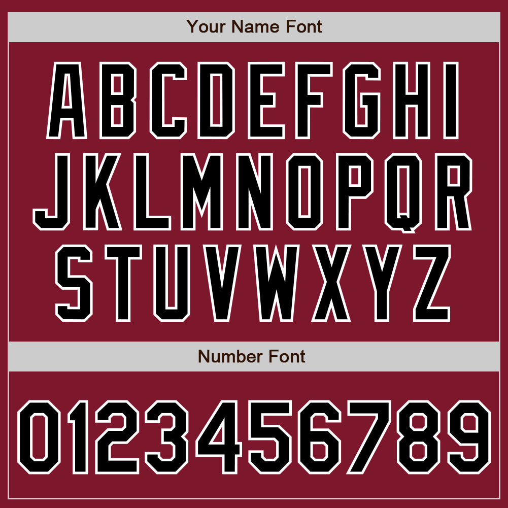 Custom Stitched Crimson Black-White Baseball Pullover Sweatshirt Hoodie