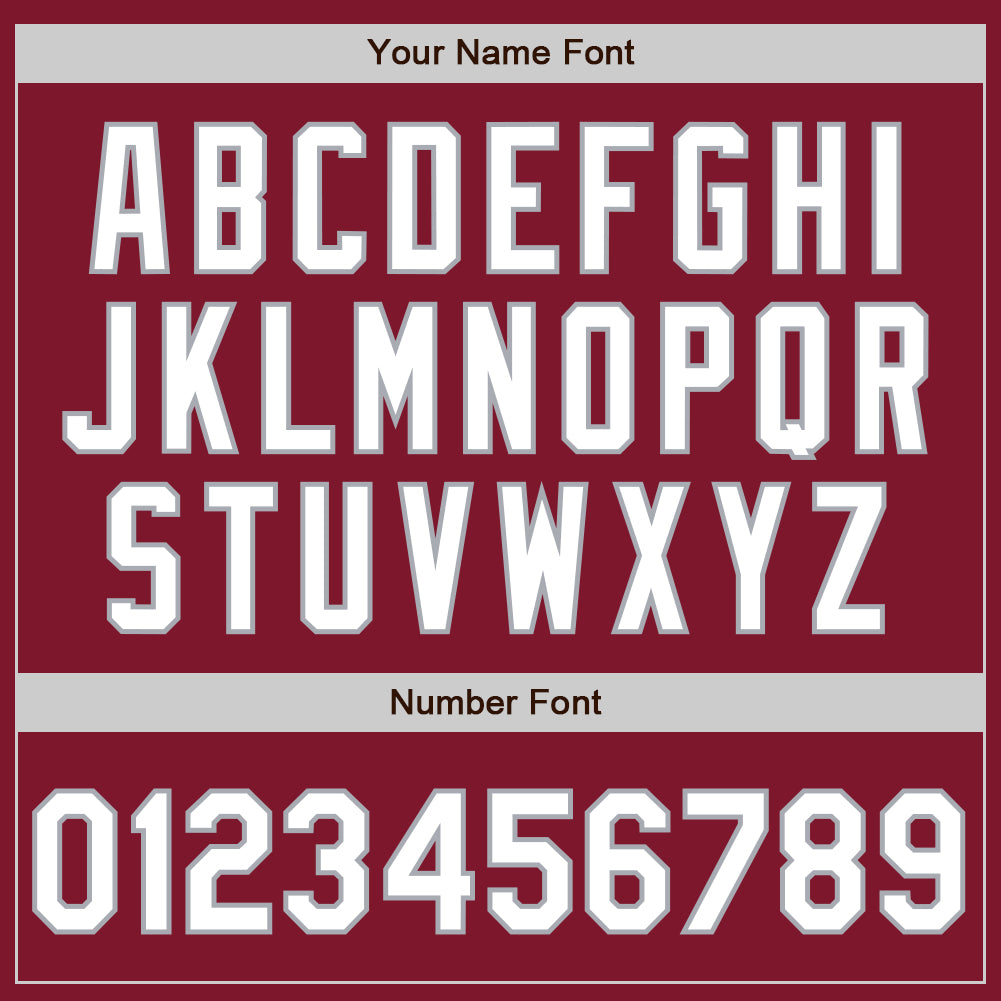 Custom Stitched Crimson White-Gray Baseball Pullover Sweatshirt Hoodie