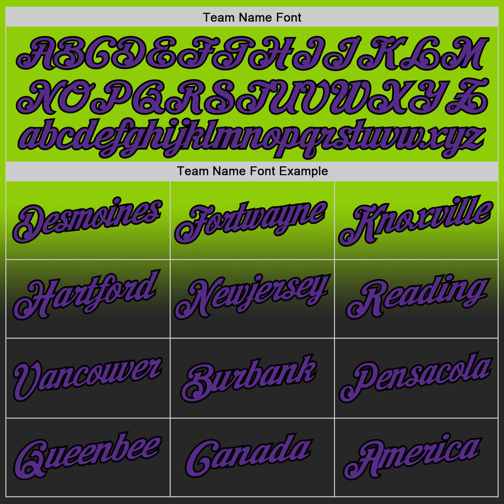 Custom Stitched Neon Green Purple-Black Fade Fashion Sports Pullover Sweatshirt Hoodie