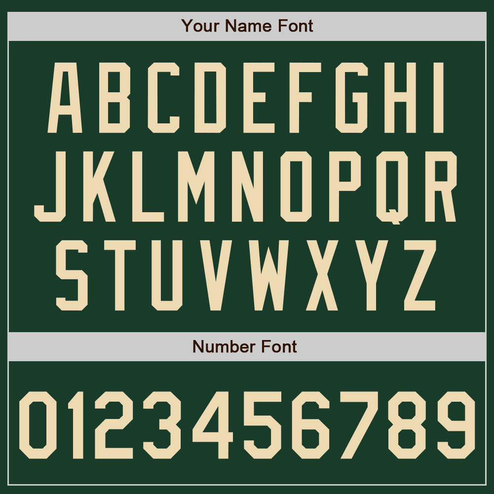 Custom Stitched Green Cream Baseball Pullover Sweatshirt Hoodie