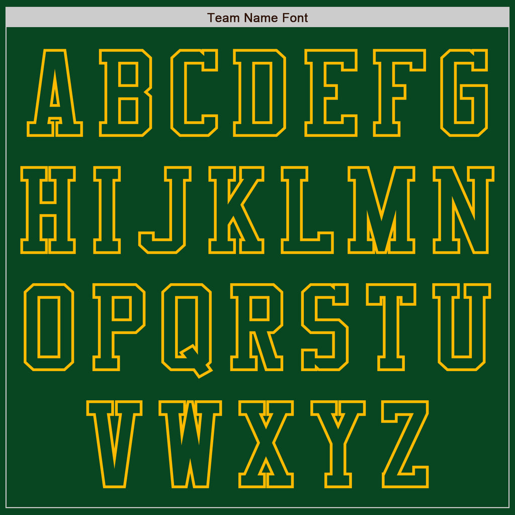 Custom Green Gold Bomber Varsity Letterman Zipper Jacket