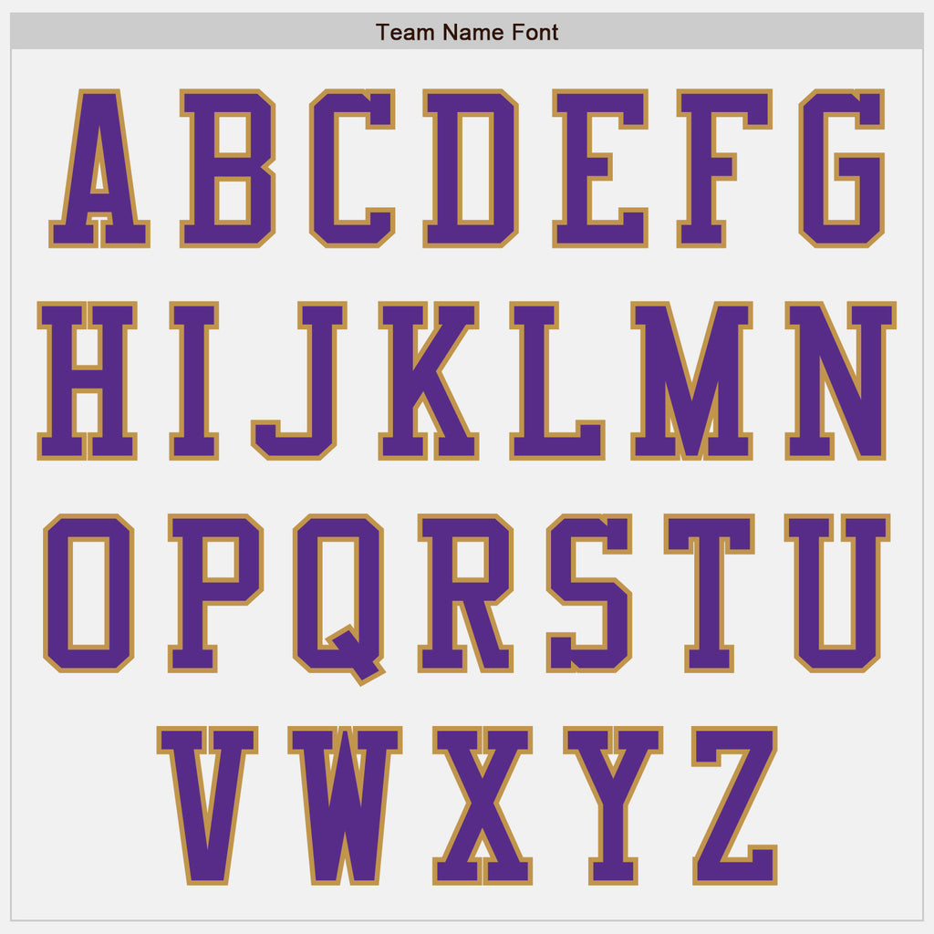 Custom White Purple-Old Gold Bomber Varsity Letterman Zipper Jacket