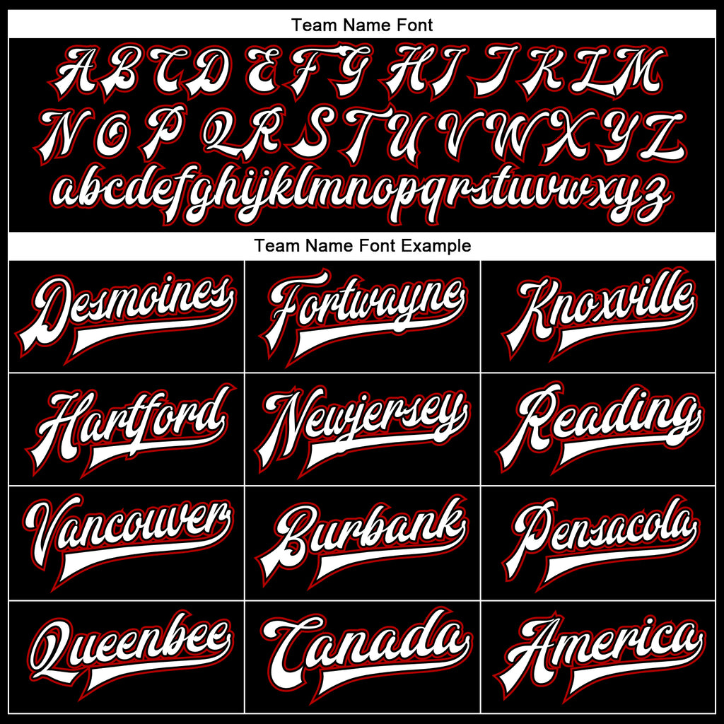 Custom Black White-Red Bomber Full-Snap Varsity Faux Leather Letterman Jacket