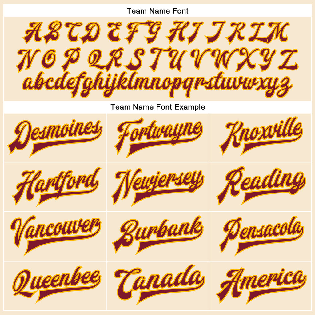 Custom Cream Crimson-Gold Bomber Full-Snap Varsity Faux Leather Letterman Jacket