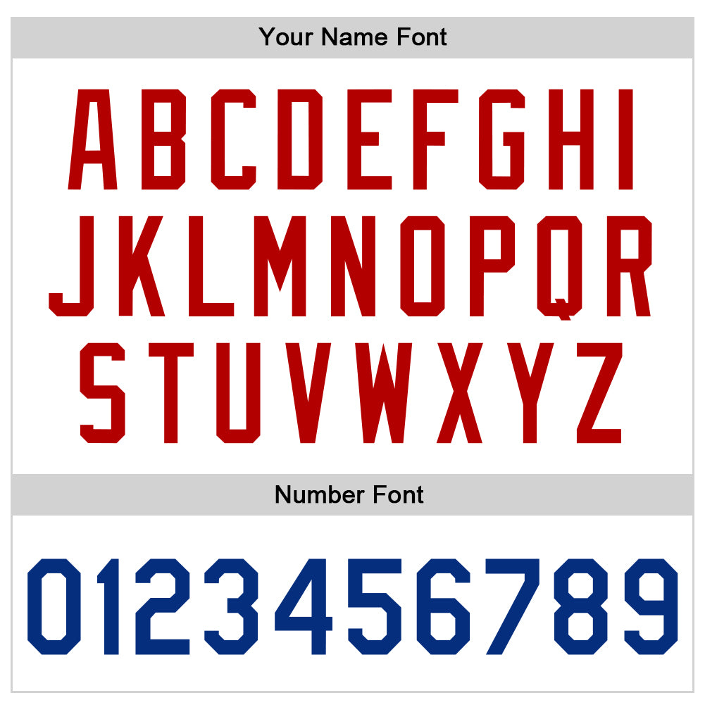 Custom White Royal-Red Bomber Full-Snap Varsity Faux Leather Letterman Jacket