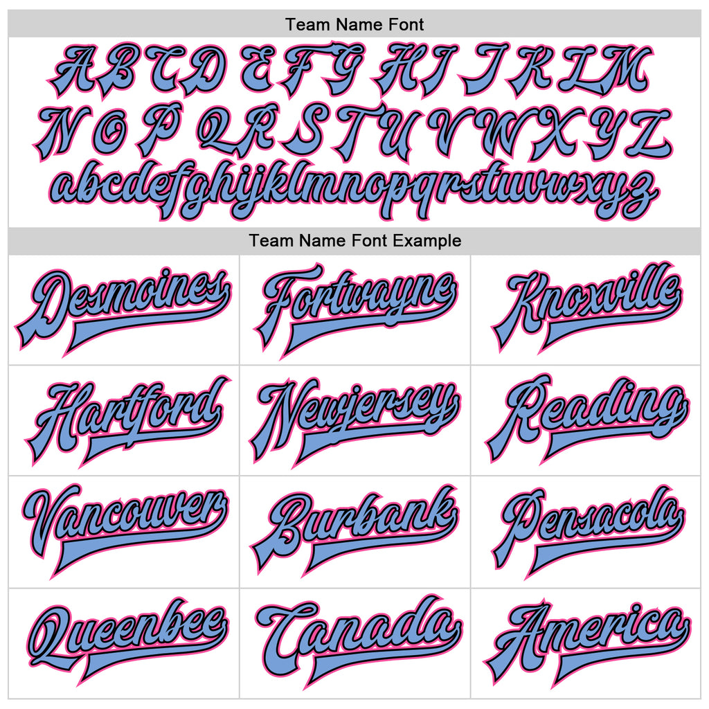 Custom White Pink Light Blue-Black Bomber Full-Snap Varsity Faux Leather Letterman Jacket