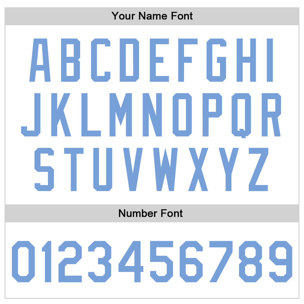 Custom White Light Blue Bomber Full-Snap Varsity Faux Leather Letterman Jacket