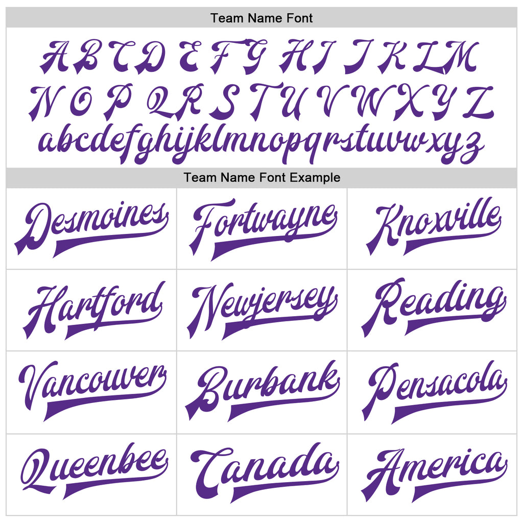 Custom White Purple Bomber Full-Snap Varsity Faux Leather Letterman Jacket