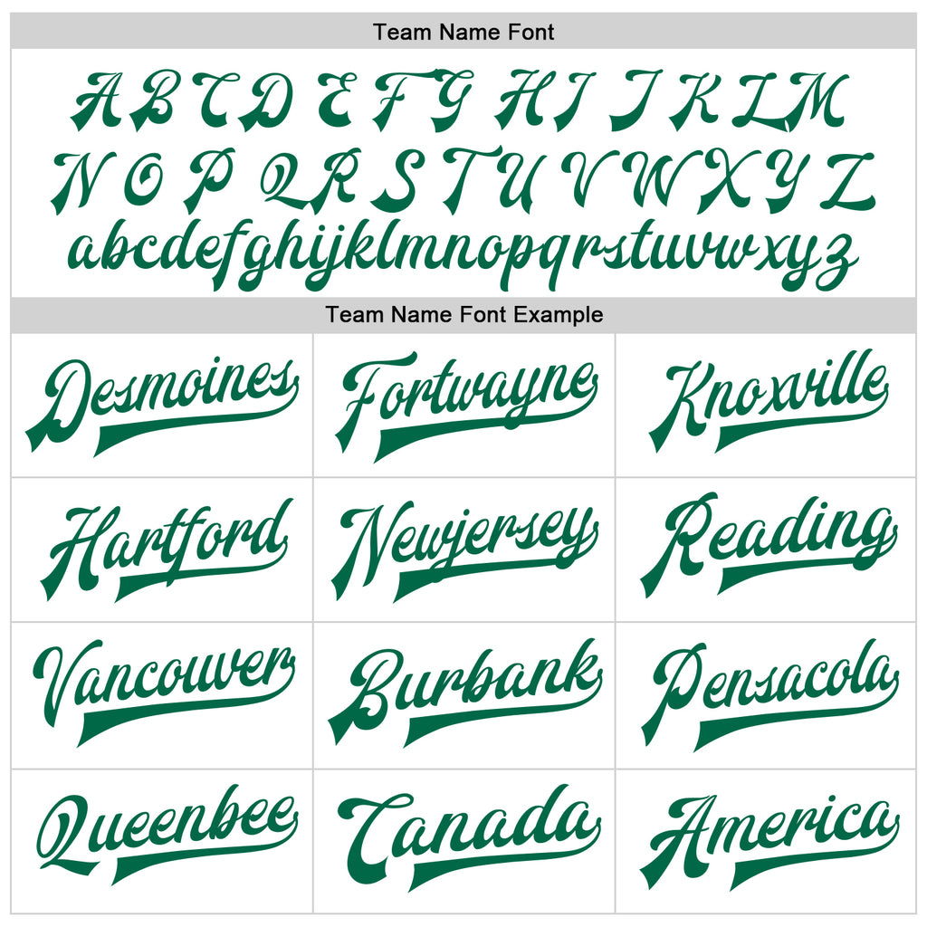 Custom White Kelly Green-Red Bomber Full-Snap Varsity Faux Leather Letterman Jacket