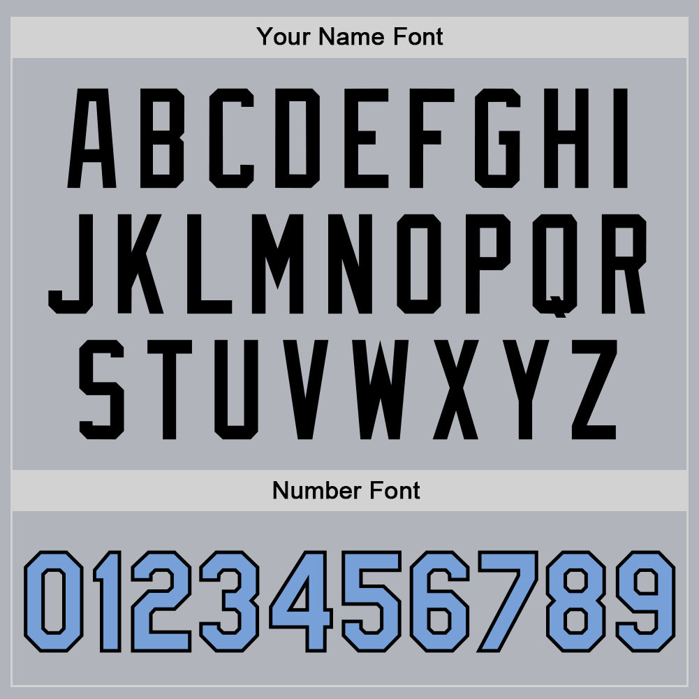 Custom Gray Light Blue-Black Bomber Full-Snap Varsity Faux Leather Letterman Jacket