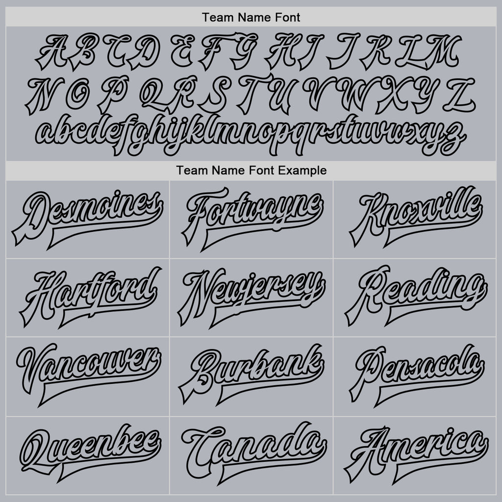 Custom Gray Gray-Black Bomber Full-Snap Varsity Faux Leather Letterman Jacket