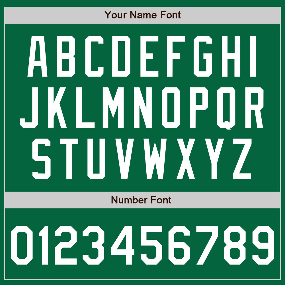 Custom Stitched Kelly Green White Baseball Pullover Sweatshirt Hoodie