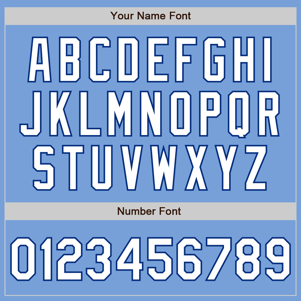 Custom Stitched Light Blue White-Royal Baseball Pullover Sweatshirt Hoodie