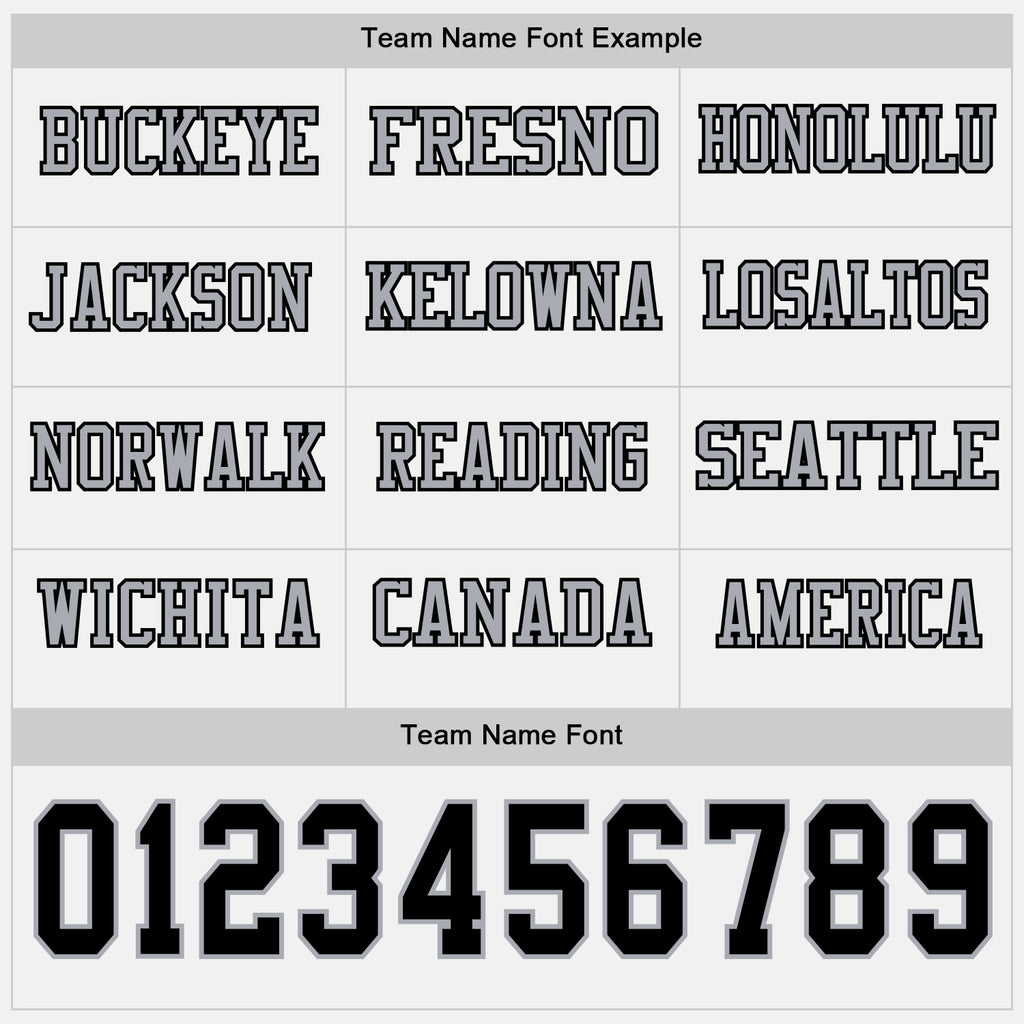 Custom White Black-Gray Long Sleeve Authentic Football Jersey