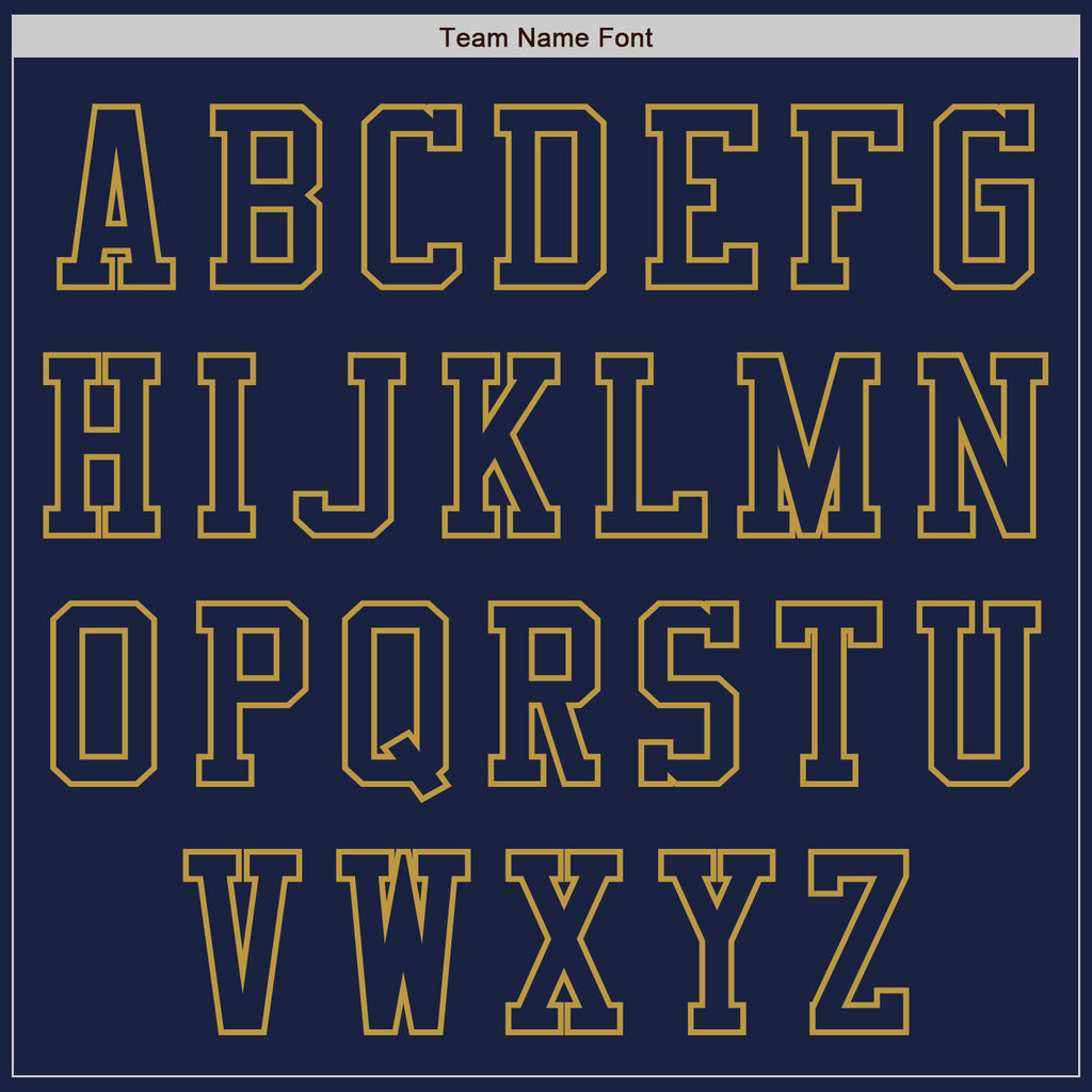 Custom Navy Old Gold Authentic Baseball Jersey