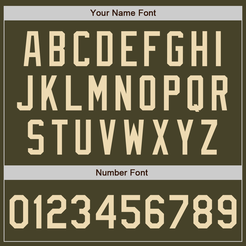 Custom Stitched Olive Cream-Olive Baseball Pullover Sweatshirt Hoodie