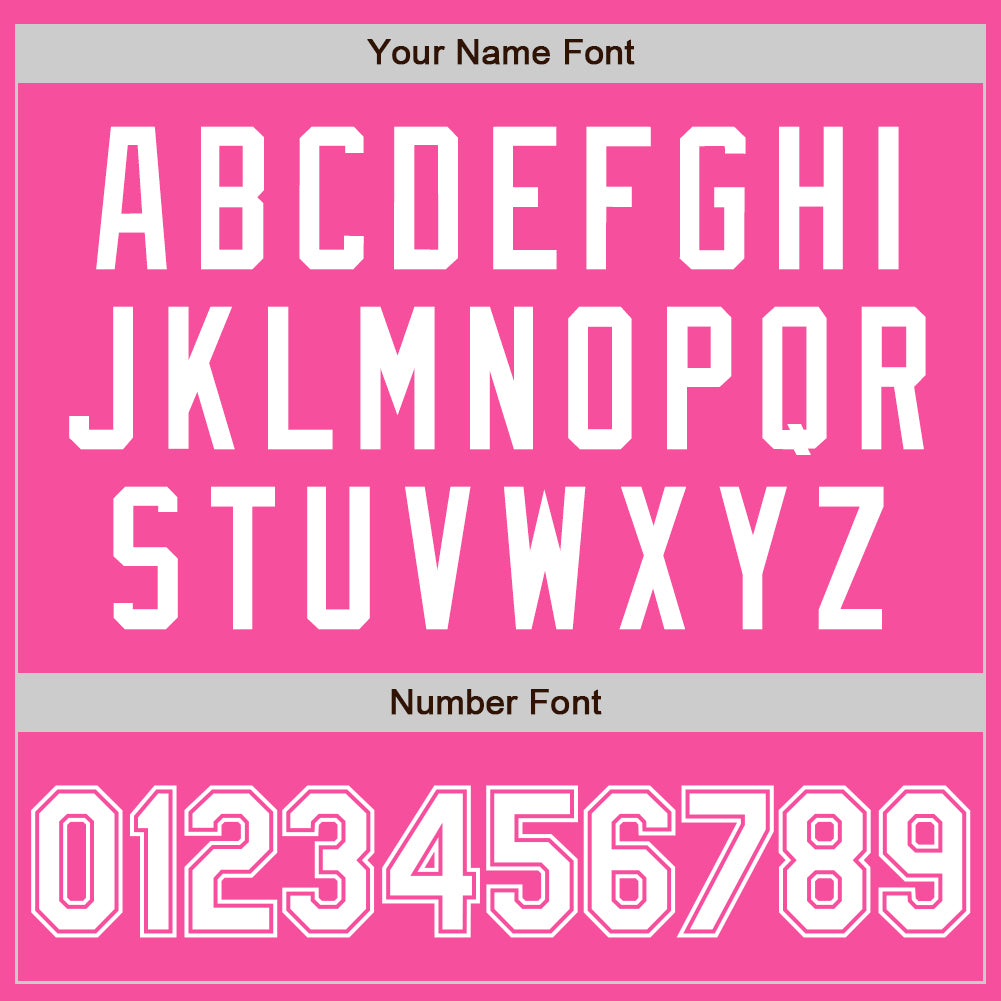 Custom Stitched Pink White-Pink Baseball Pullover Sweatshirt Hoodie