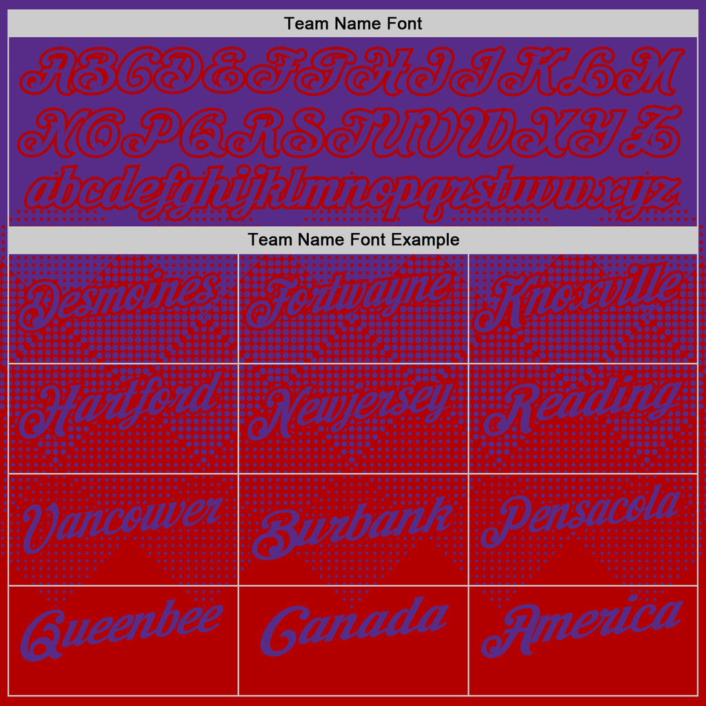 Custom Purple Red 3D Gradient Square Shape Performance Polo Shirt