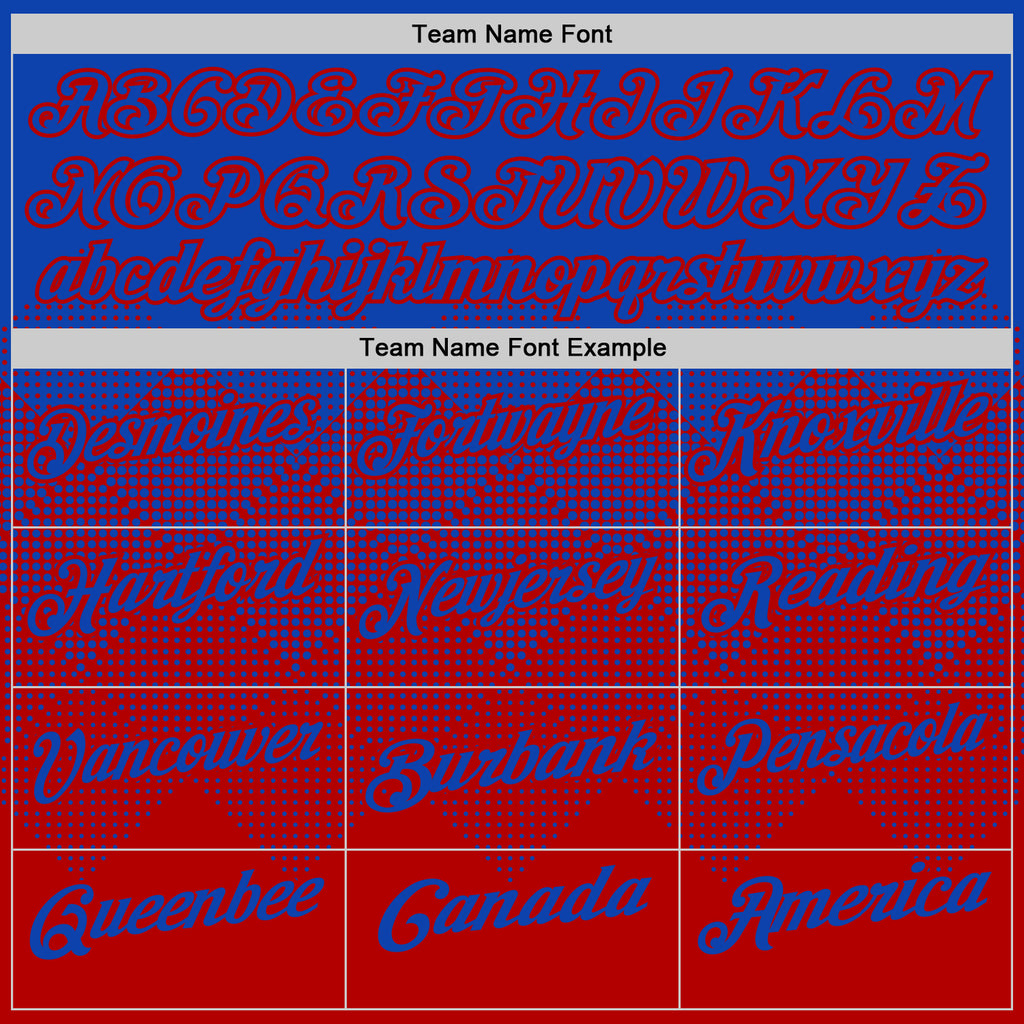 Custom Thunder Blue Red 3D Gradient Square Shape Performance Polo Shirt