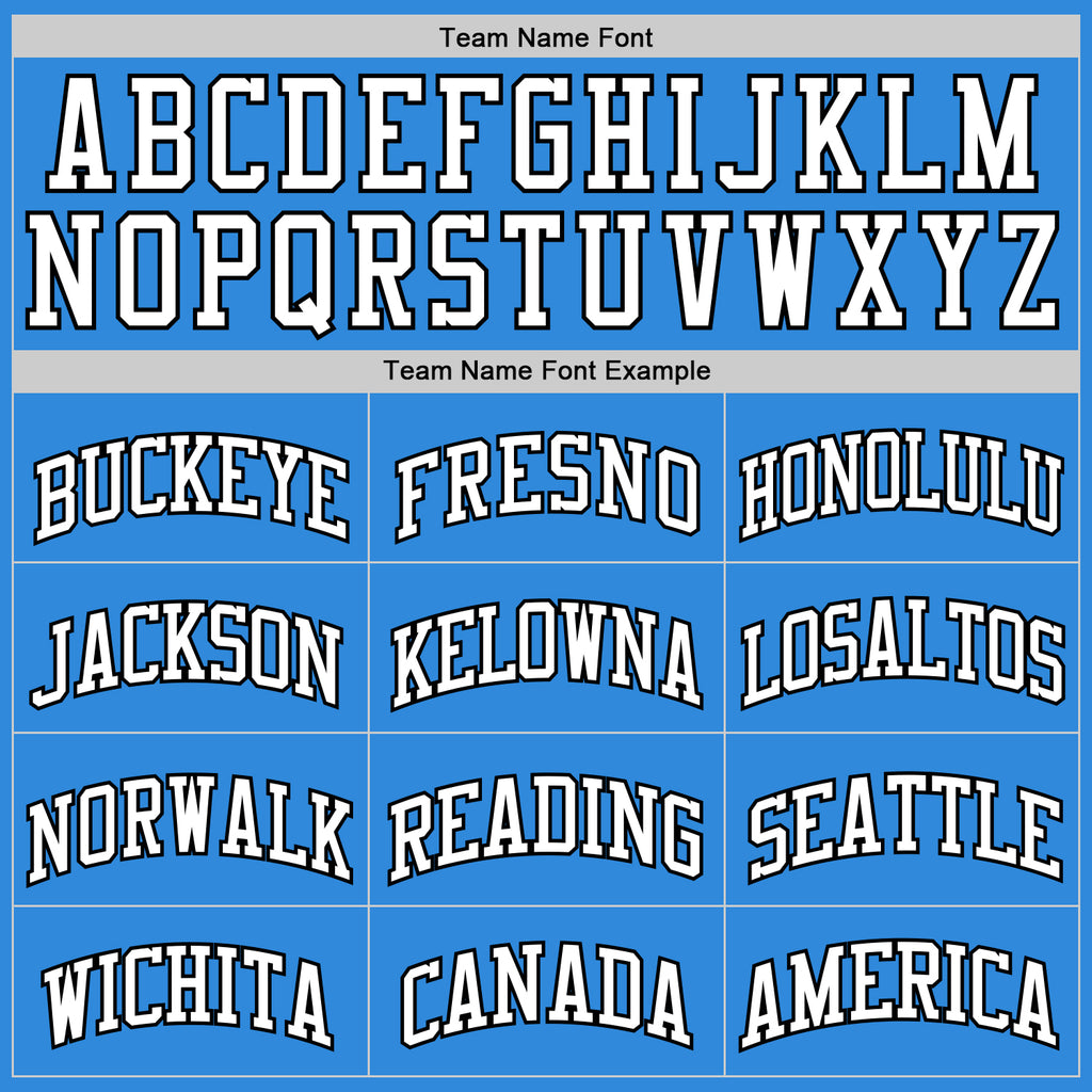 Custom Powder Blue White-Black Authentic Basketball Jersey