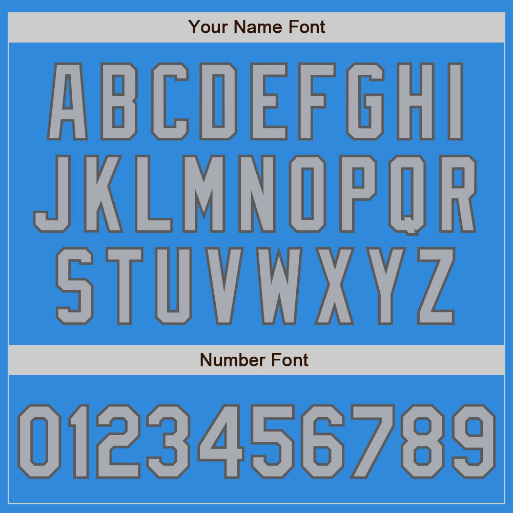 Custom Stitched Powder Blue Gray-Steel Gray Baseball Pullover Sweatshirt Hoodie