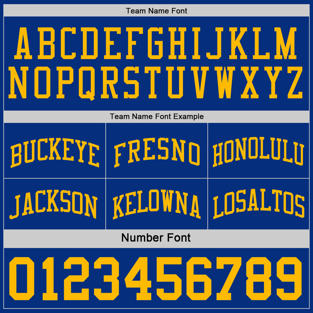 Custom Royal Gold-White Reversible Double Side Basketball Jersey