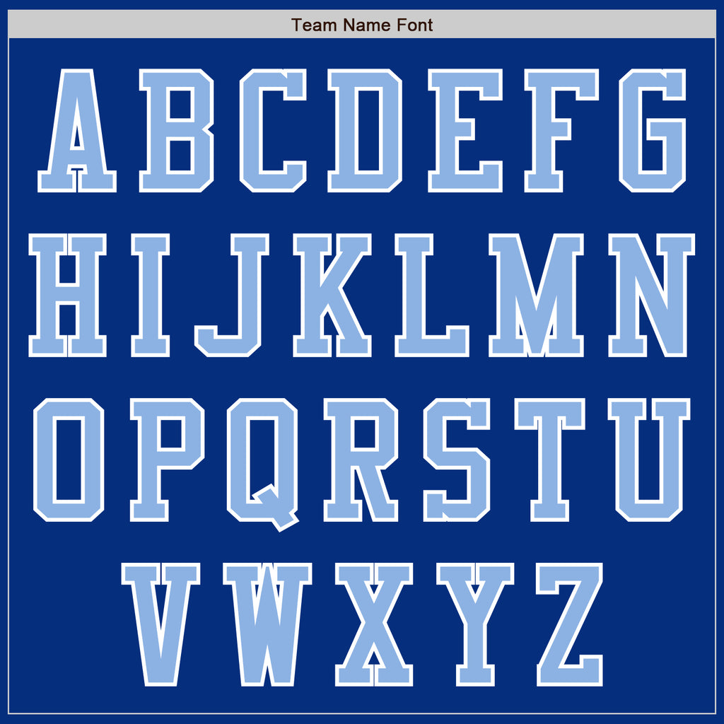 Custom Royal Light Blue-White Authentic Baseball Jersey