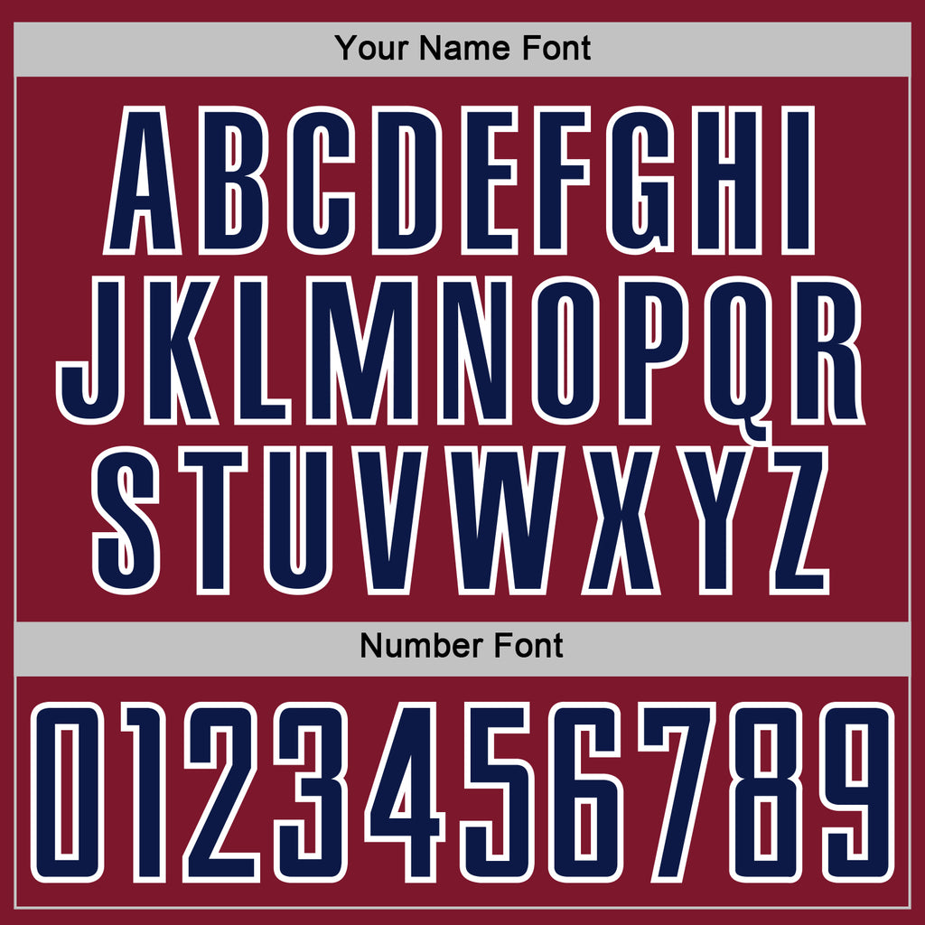 Custom Navy Crimson-White Geometric Shape Sublimation Soccer Uniform Jersey