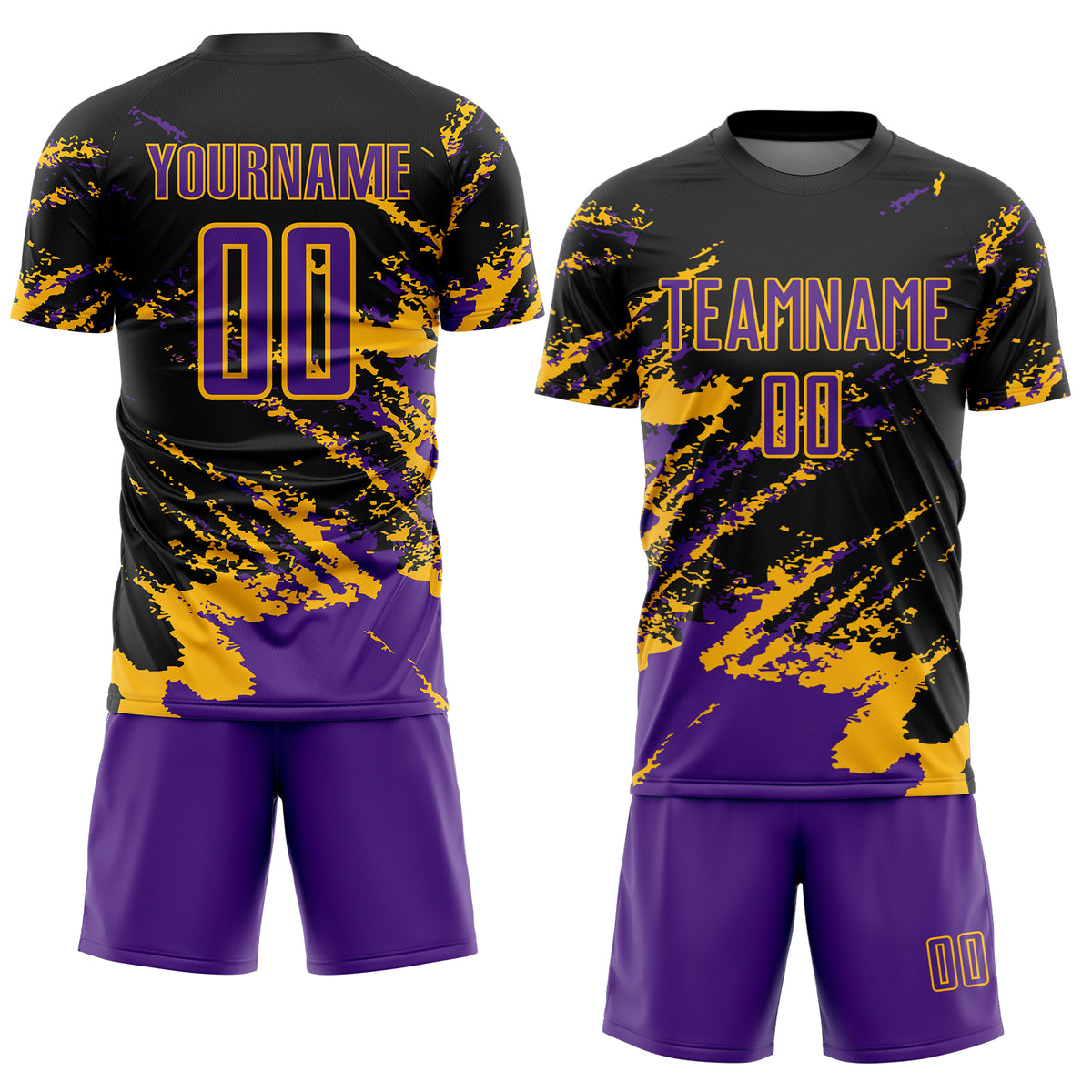 Custom Abstract Fragment Art Splash Sublimation Soccer Uniform Jersey ...