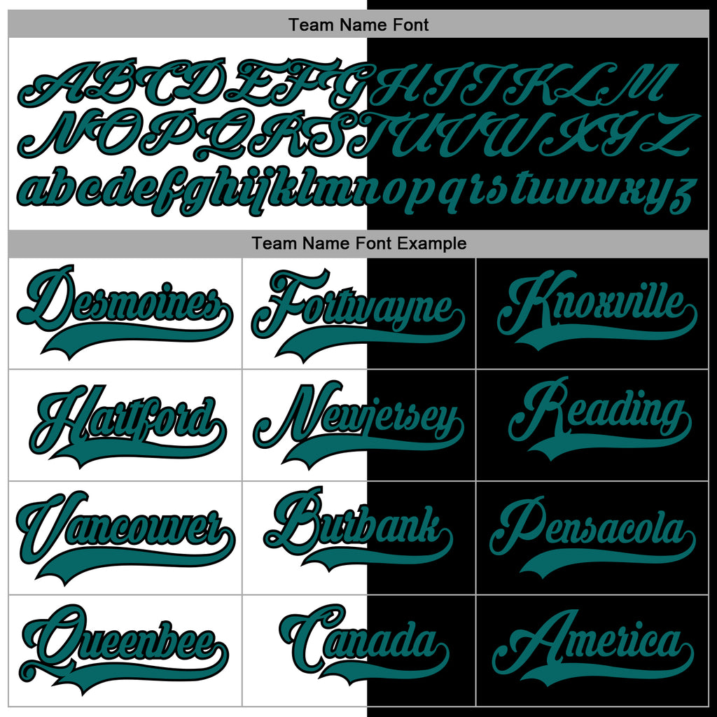 Custom Black Teal-White Split Fashion Hockey Lace Neck Jersey