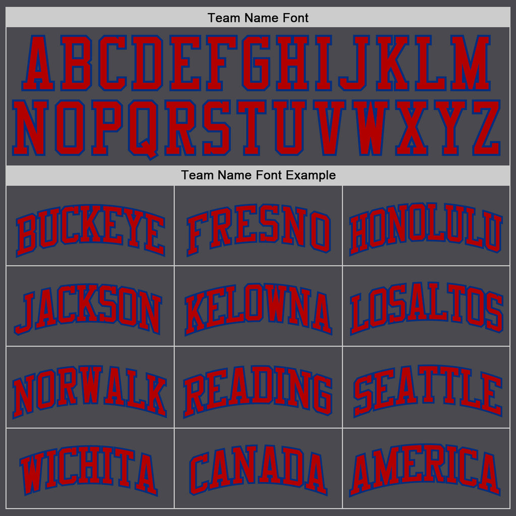 Custom Steel Gray Red-Royal Authentic Basketball Jersey
