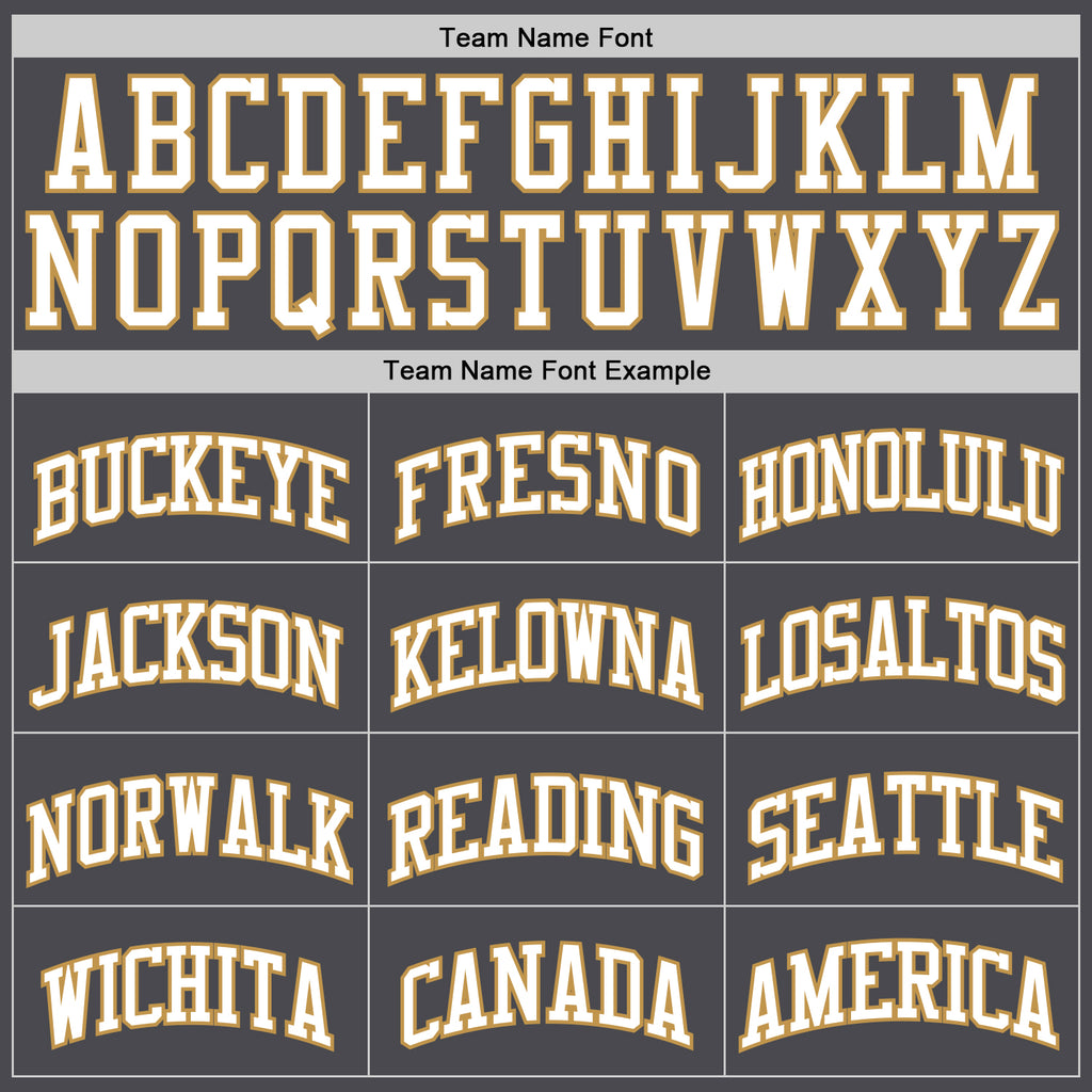Custom Steel Gray White-Old Gold Authentic Basketball Jersey