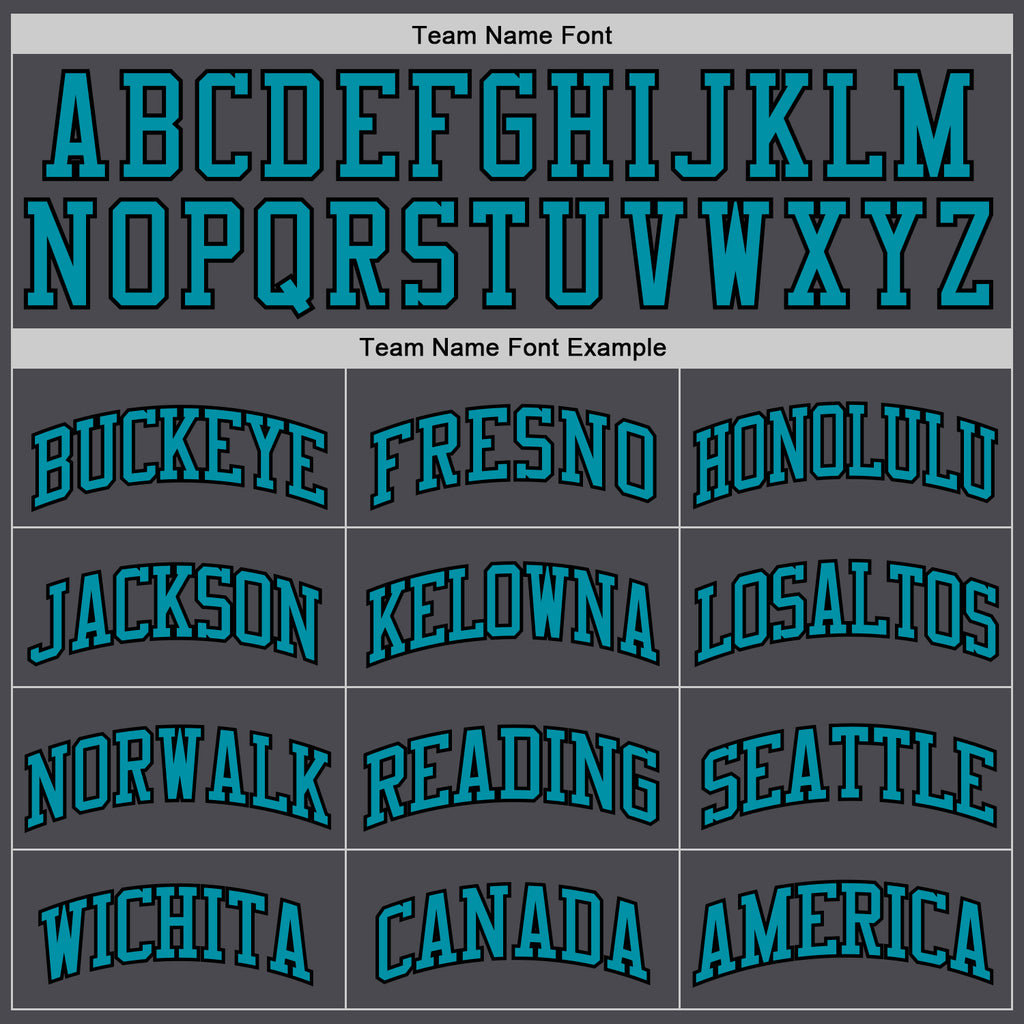 Custom Steel Gray Teal-Black Authentic Basketball Jersey