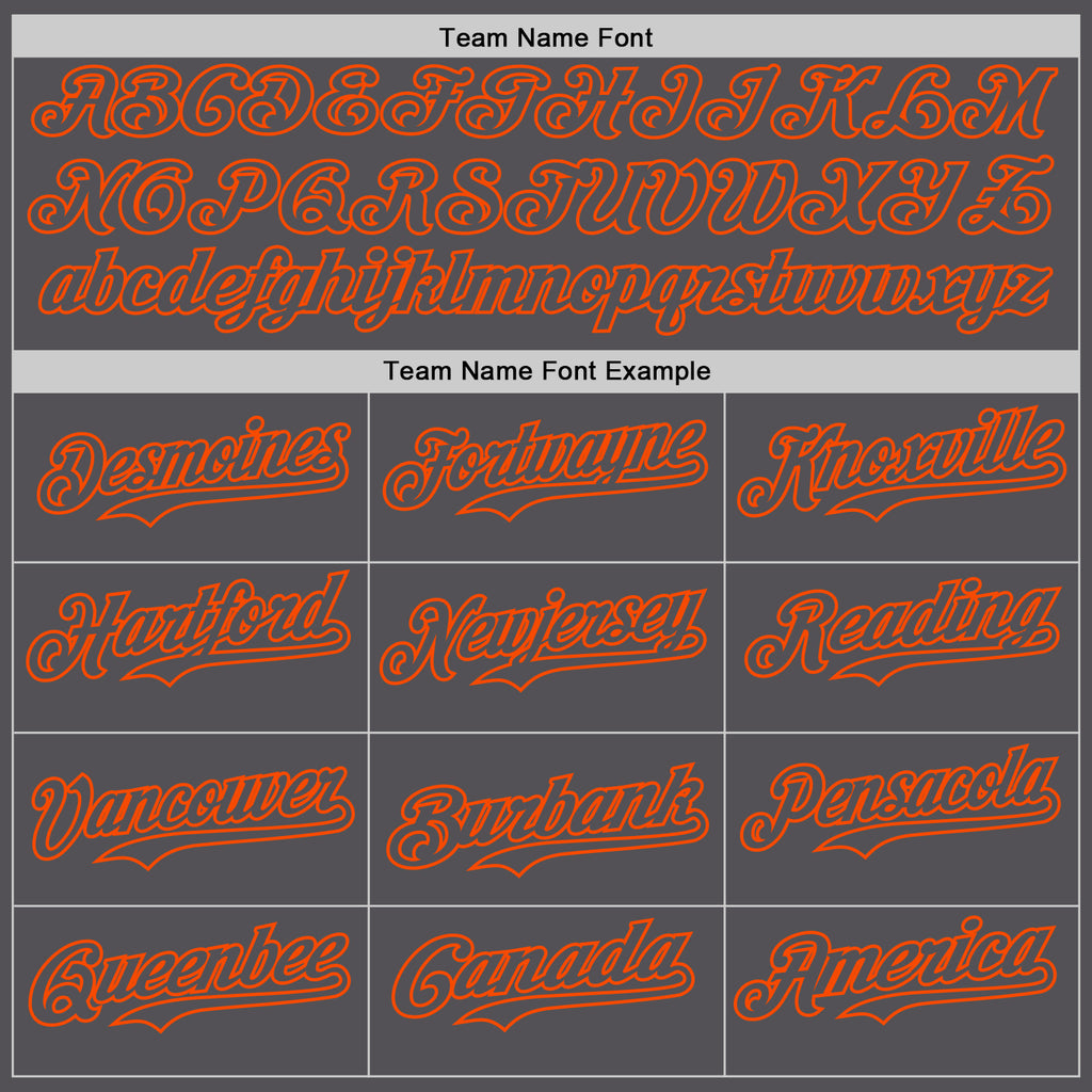 Custom Steel Gray Orange Authentic Baseball Jersey