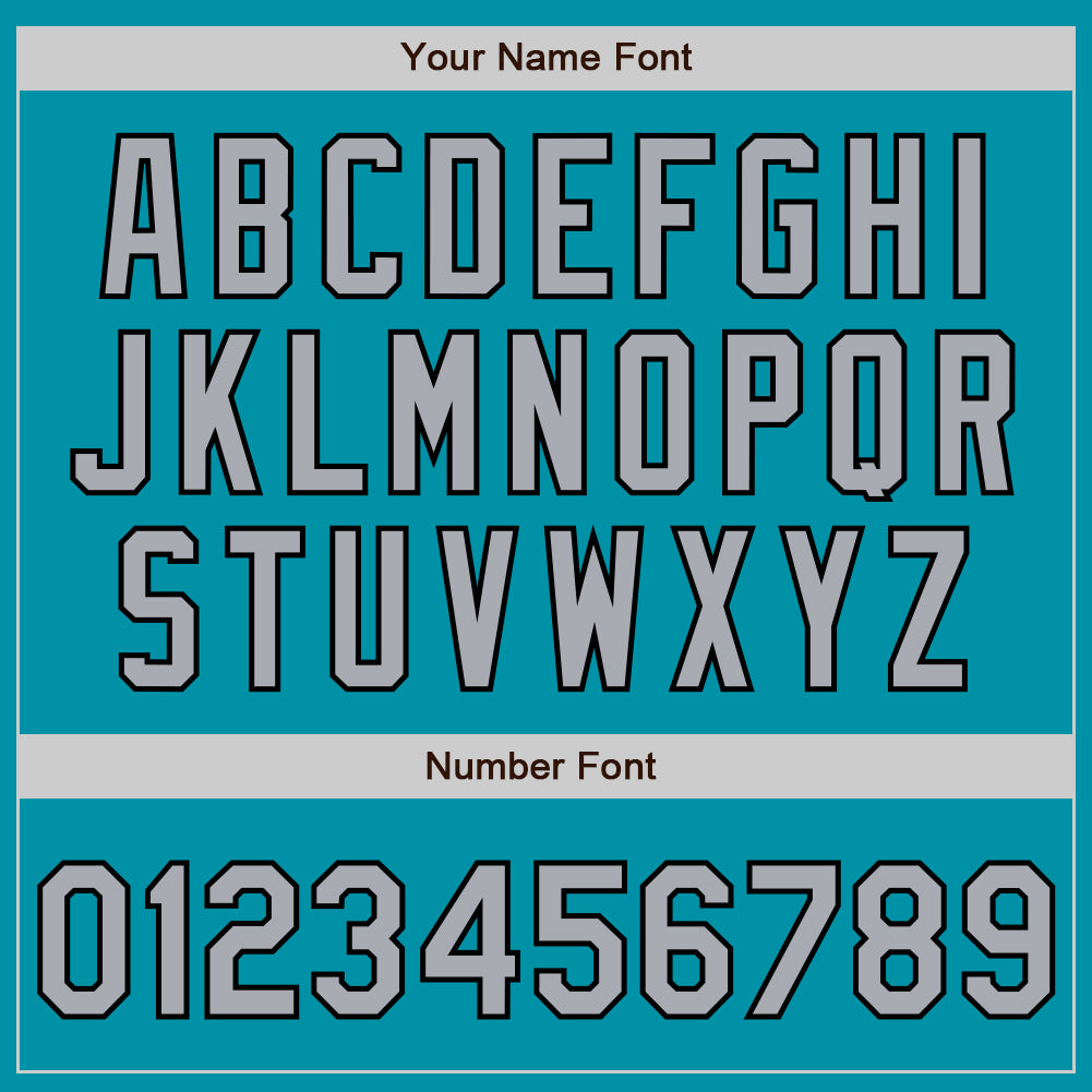 Custom Stitched Teal Gray-Black Baseball Pullover Sweatshirt Hoodie