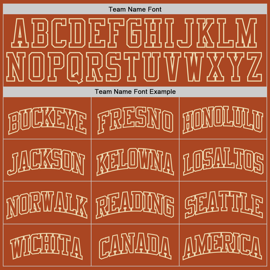 Custom Texas Orange Cream Authentic Basketball Jersey