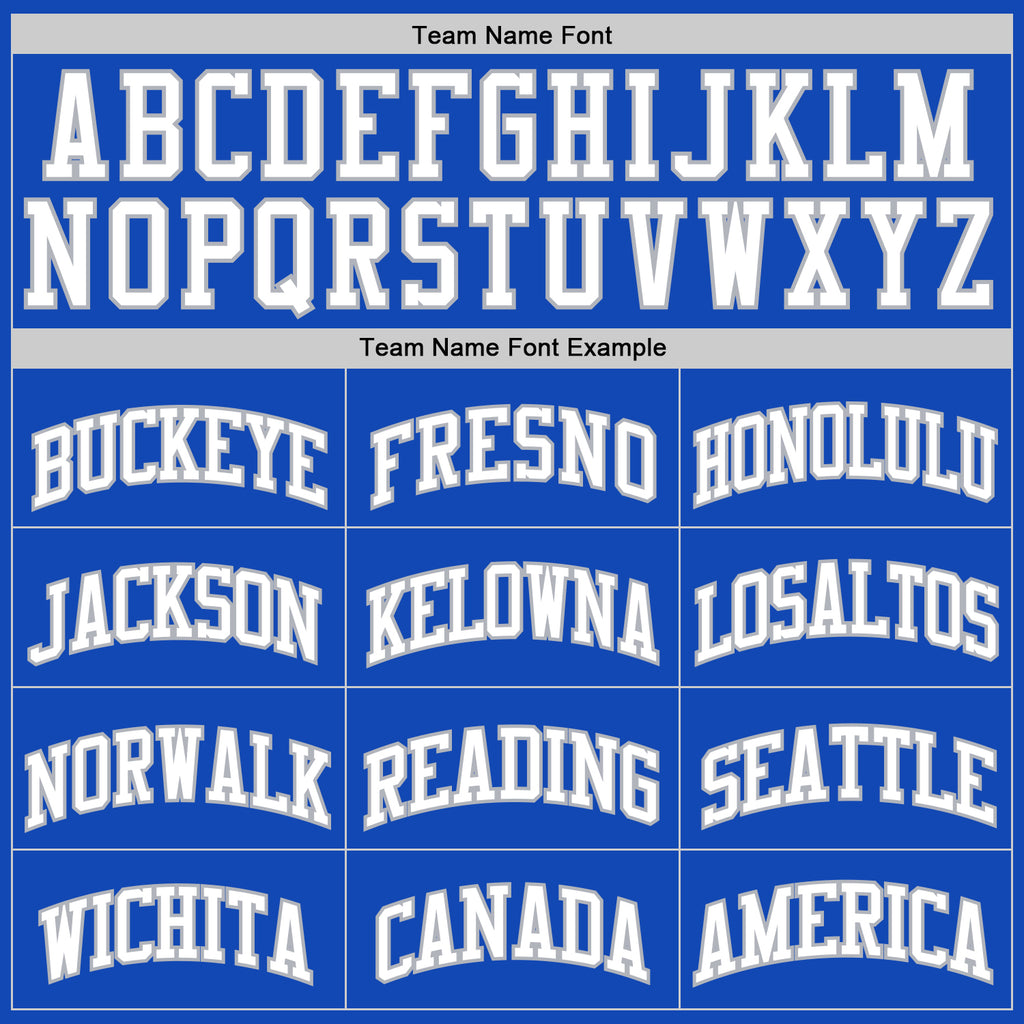 Custom Thunder Blue White-Gray Authentic Basketball Jersey