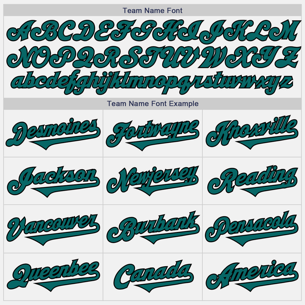 Custom White Teal-Black Authentic Two Tone Baseball Jersey